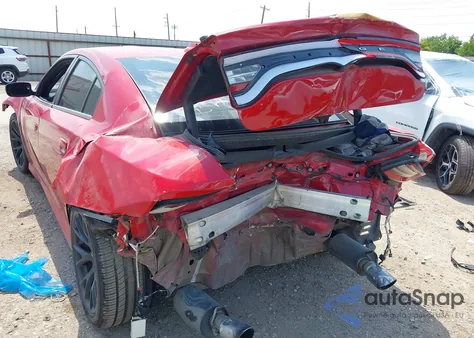 2016 Dodge Charger Srt Hellcat из США, поврежденный, VIN 2C3CDXL9XGH120967